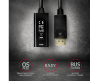Axagon RVD-HI14N, DisplayPort - HDMI 1.4 adapter, 4K/30Hz - 1353448 - zdjęcie 2